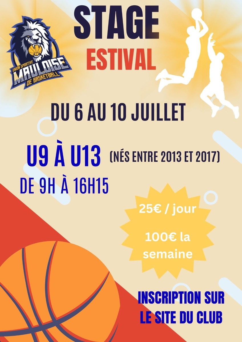 Stage enfant été 2026